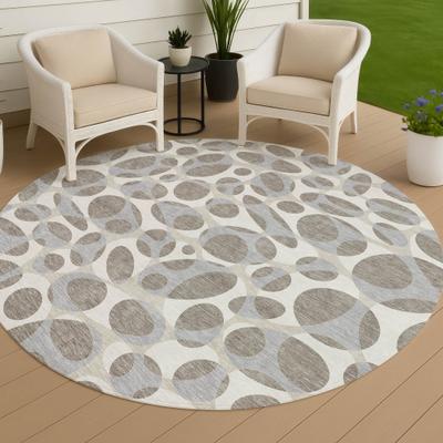 Addison Rugs Machine Washable Indoor/ Outdoor Contemporary Saline Chantille Rug