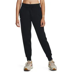 UNDER ARMOUR Rival Fleece Jogginghose Damen 001 - black/white XS
