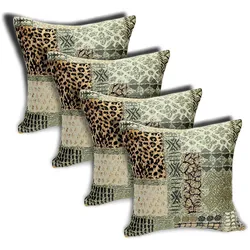 Linke Licardo Kissenhülle Patchwork  50x50 cm 4er-Set