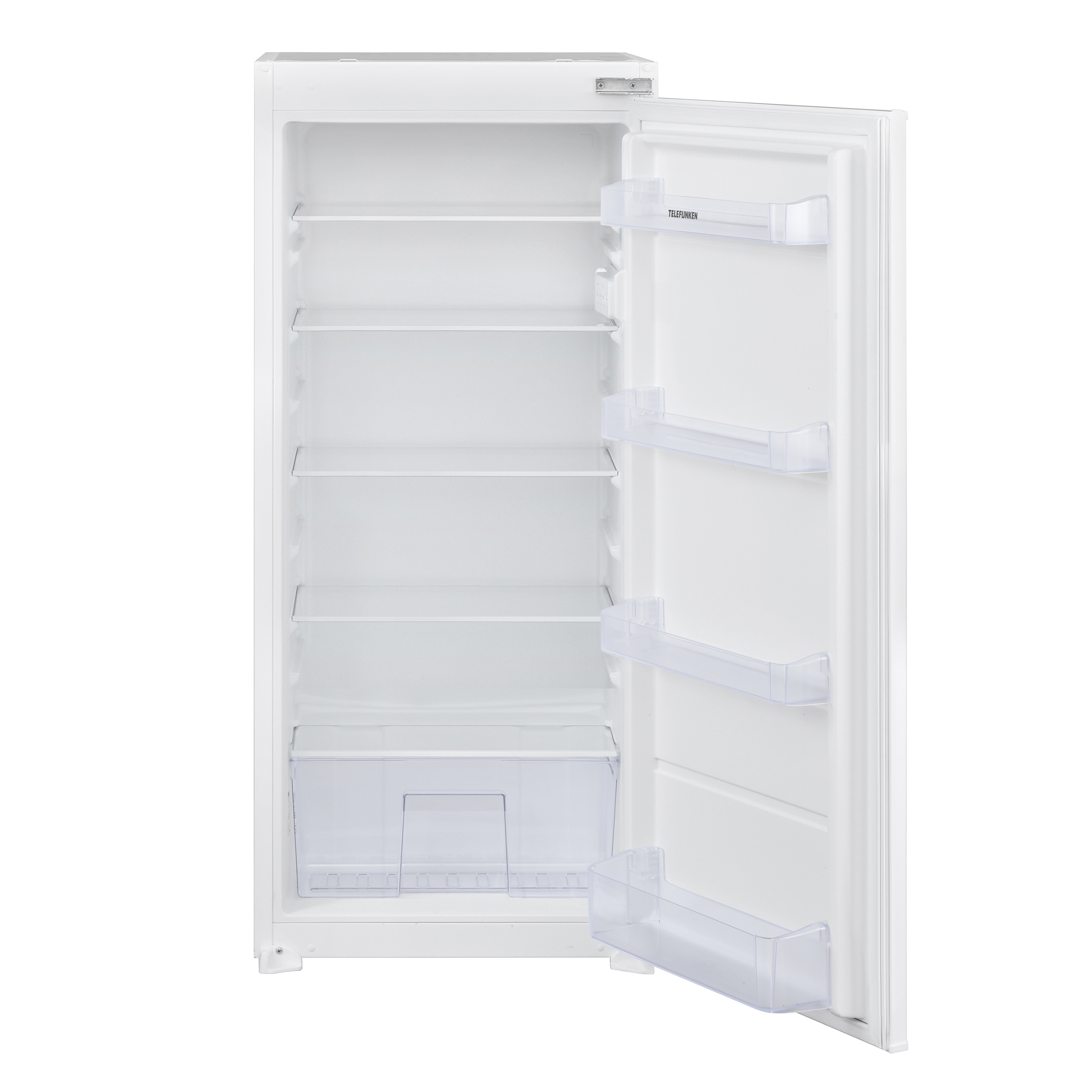 Telefunken EK123S200E Einbaukühlschrank ohne Gefrierfach | 122cm Nische | Schlepptür-Technik | 193 Liter Nutzinhalt