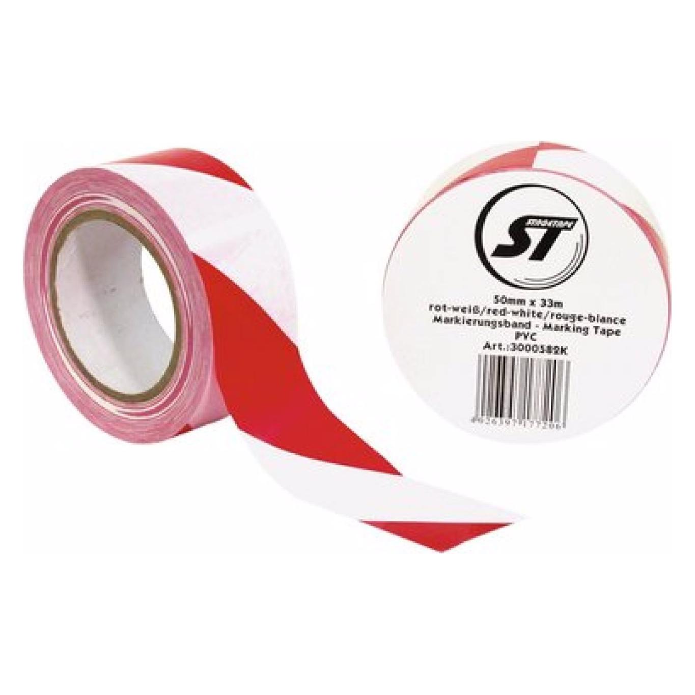 Accessory Markierungsband PVC rot/weiss (3000582K)