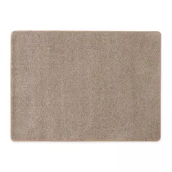 Oviala Business Rechteckiger Teppich aus Polypropylen 160x230 cm taupe