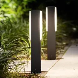 42cm Philips Wegeleuchte STRATOSPHERE in Anthrazit mit warmweißem Licht 2700K