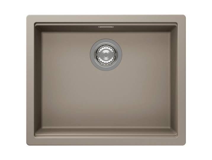 Schock Spüle Kiruna, Beige, Stein, 55.6x28.9x45.6 cm, Küchen, Küchenausstattung, Küchenspülen, Granitspüle