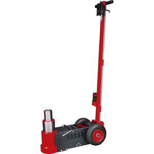 KS-Tools Rangierwagenheber Performance 160.1090, 195-380 mm, lufthydraulisch, Tragkraft 40/80 t