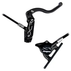HOPE Scheibenbremse XCR PRO X2 Flat Mount einzeln stealth Hinterradbre