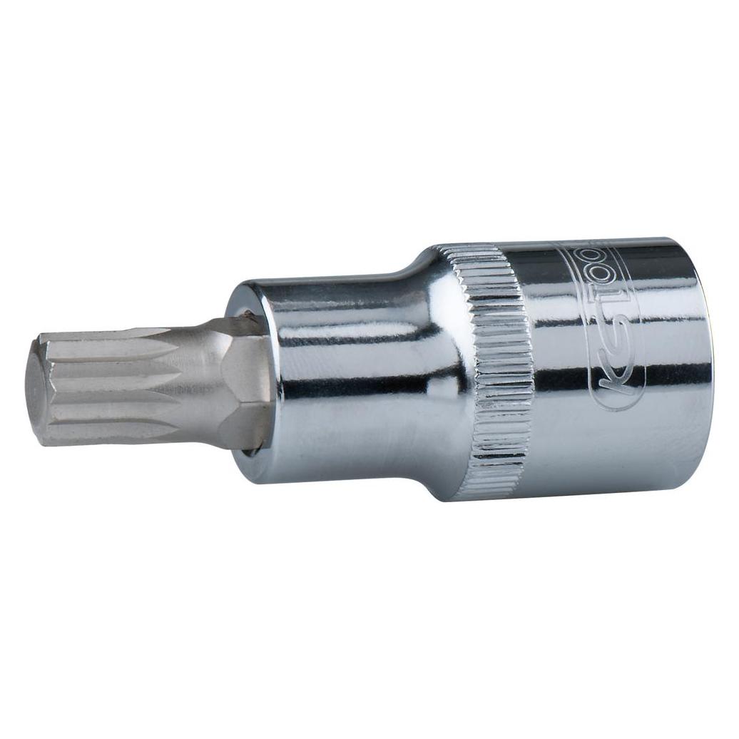 KS Tools Werkzeuge-Maschinen GmbH 1/2 CHROMEplus Bit-Stecknuss XZN, M16, auf Hänger (918.1677-E)