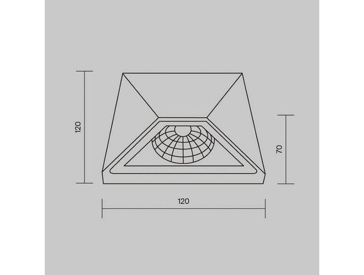 Maytoni LED Aussenwandleuchte Beekman, schwarz, Metall, Modern, LED Wandleuchte außen