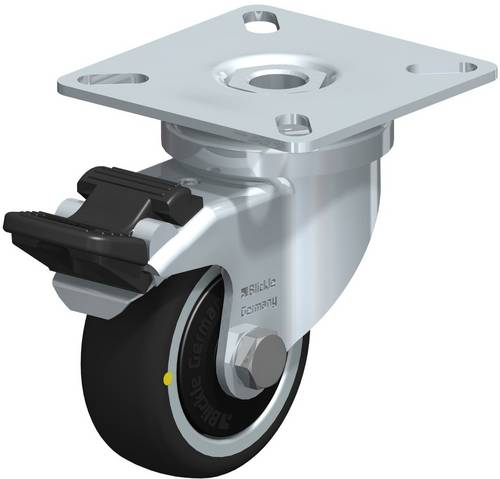 Blickle 848923 LPA-PATH 50KF-FI-ELS Lenkrolle mit Feststeller Rad-Durchmesser: 50mm Tragfähigkeit (max.): 50kg 1St.