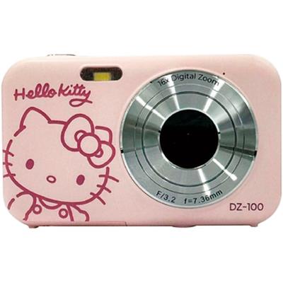 YASHICA Kompaktkamera "DZ-100 Hello Kitty", rosa, B:9,2cm H:5,8cm T:2,4cm, Fotokameras