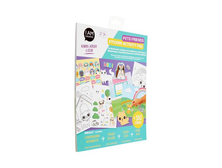 I Am Creative Activity Set Pets Friends 24 × 19.6 × 0.5 cm