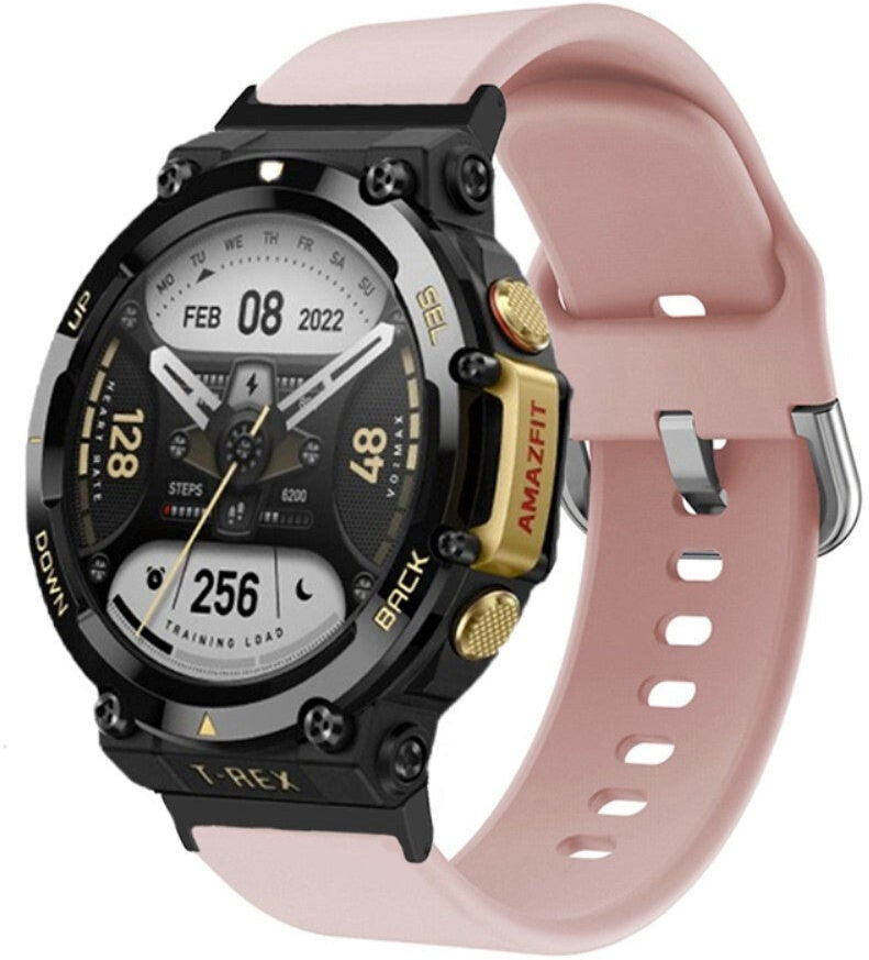 INCOVER Silikone Rem til Huami Amazfit T-Rex 2 - Lyserød