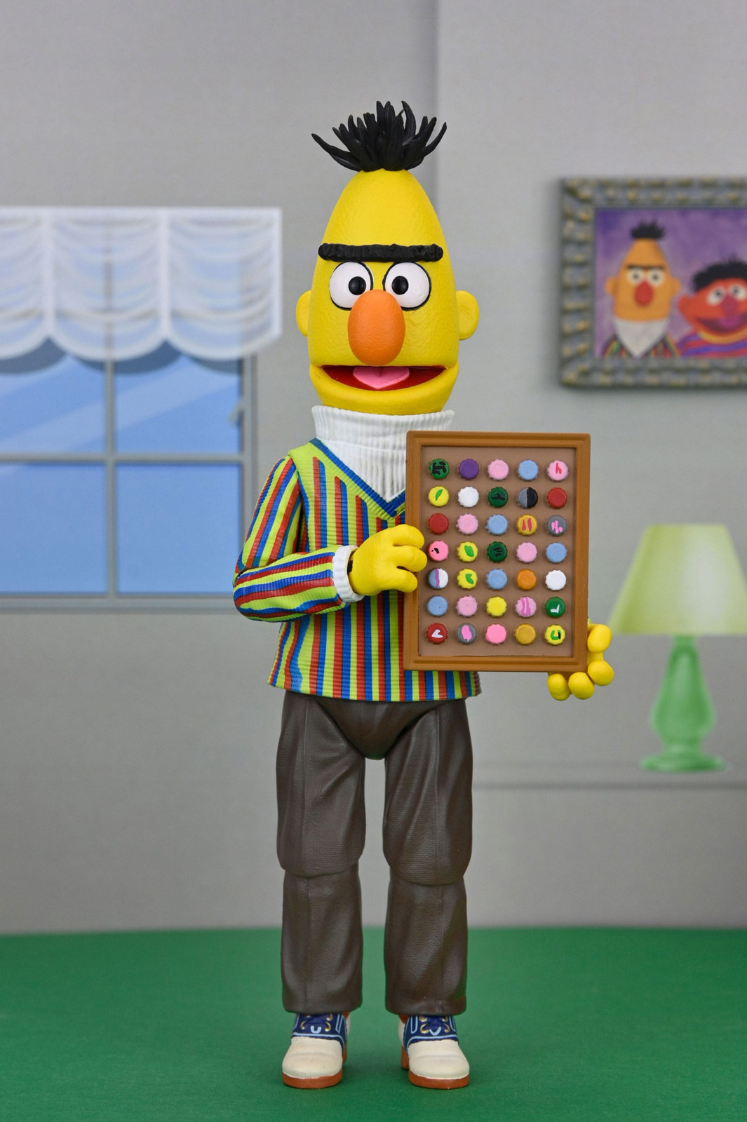 NECA Sesamstraat Ultimate Bert Actiefiguur, 18 cm