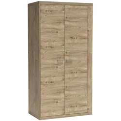DREHTÜRENSCHRANK YASUO 102/200,5/57,5 cm 2-türig Eichefarben