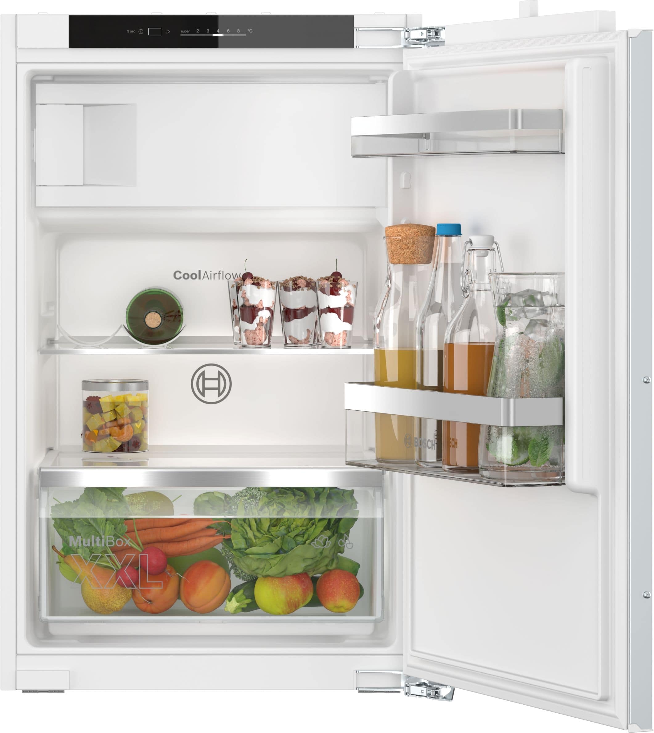 Bosch Serie 4 KIL22VFE0 104 l 88 cm Einbaukühlschrank EEK: E 144 kWh Jahr