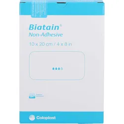 Biatain Schaumverband 10x20cm Nicht Haftend 5 ST