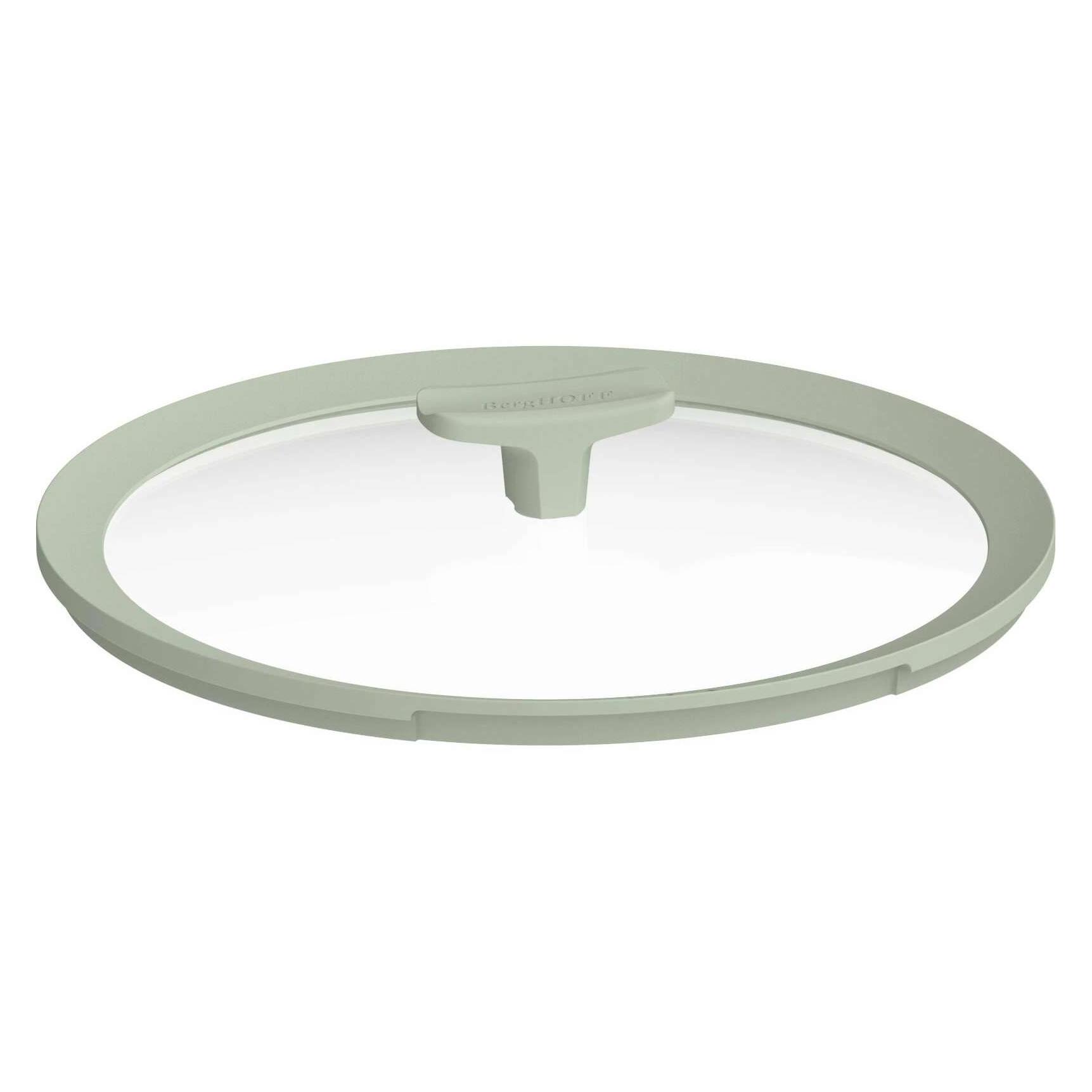 BergHoff Glasdeckel Leo Balance Sage 32 cm, Grün, Materialtyp (32 cm, Glas) (3950463)
