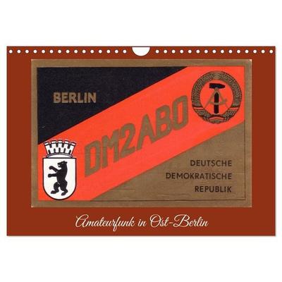 Amateurfunk in Ost-Berlin (Wandkalender 2027 DIN A4 quer), CALVENDO Monatskalender