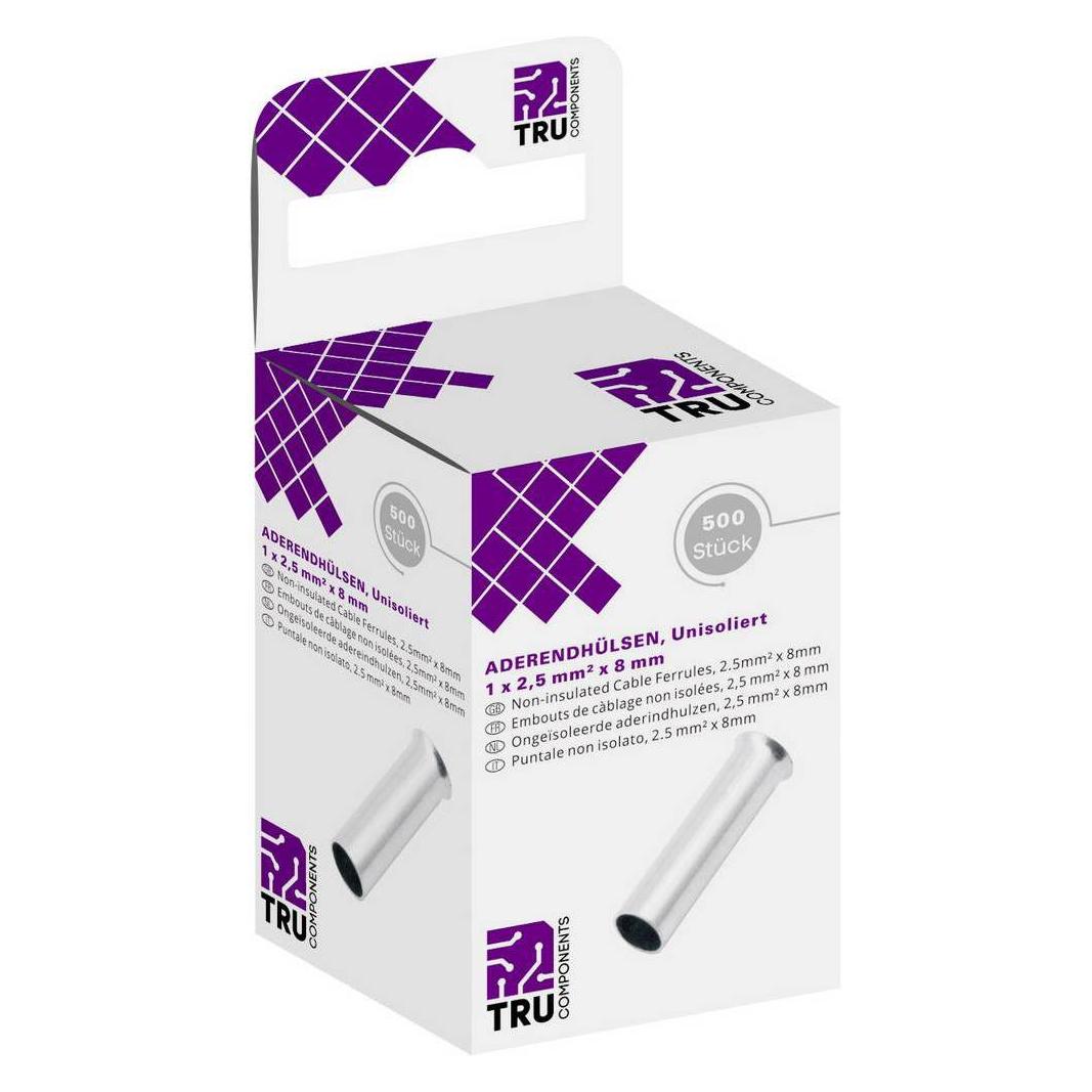 Tru Components Aderendhülsen-Set - unisoliert (8436652)