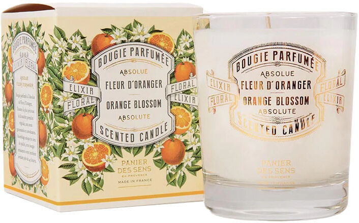 Bougie Parfumée Fleur d'Oranger Panier des Sens