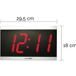 Conrad Components, Wecker, Quarz Wecker 1558326 Silber