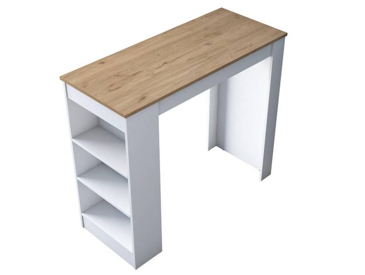 Habitat Garten Esstisch juan Braun, Holz, 50x100x120 cm, Esszimmer, Esstische