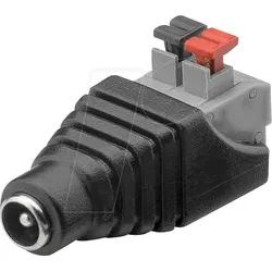 GOOBAY 76749 - Terminal Block 2-pin > DC-Buchse (5,50 x 2,10 mm)