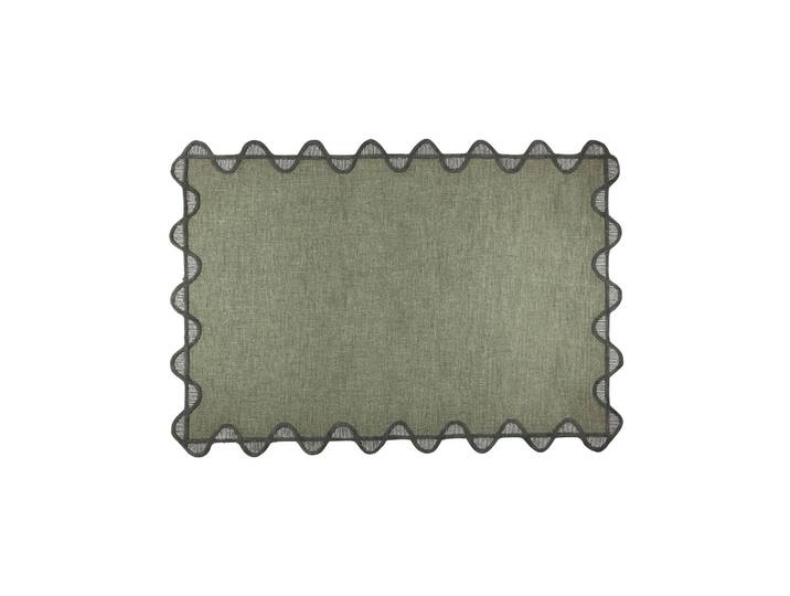 Tapis vert 160x230 Sugar Lines
