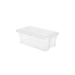 Aufbewahrungsbox   ¦ transparent/klar ¦ Kunststoff ¦ Maße (cm): B: 35 H: 12,5