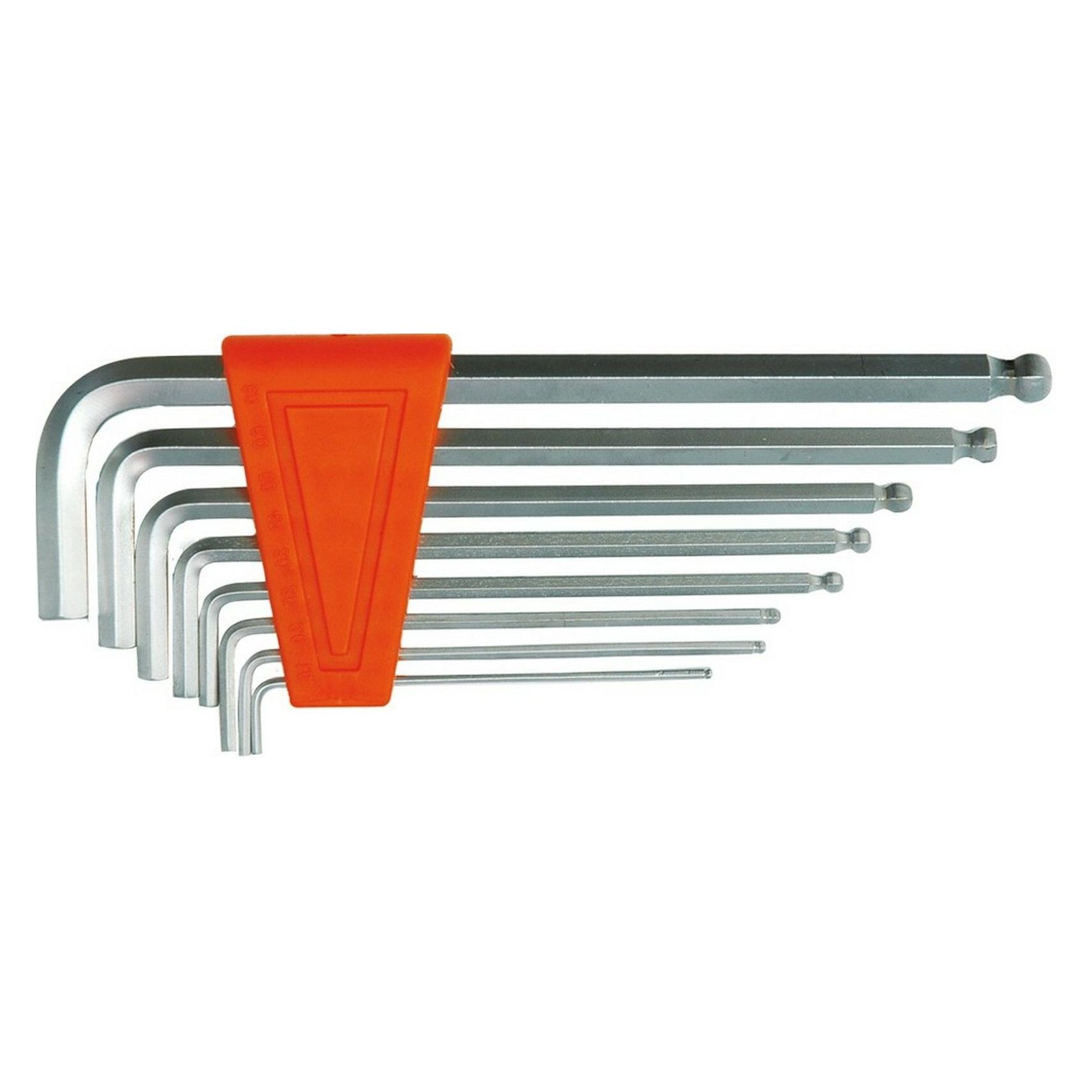 Toya Innensechskantschlüssel-Set 8-tlg. mit -Kugel (56473)