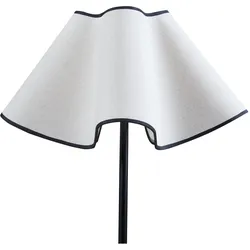 Lux.Pro, Stehlampe, Stehleuchte Ashton 153cm Schwarz/Weiss (E27)