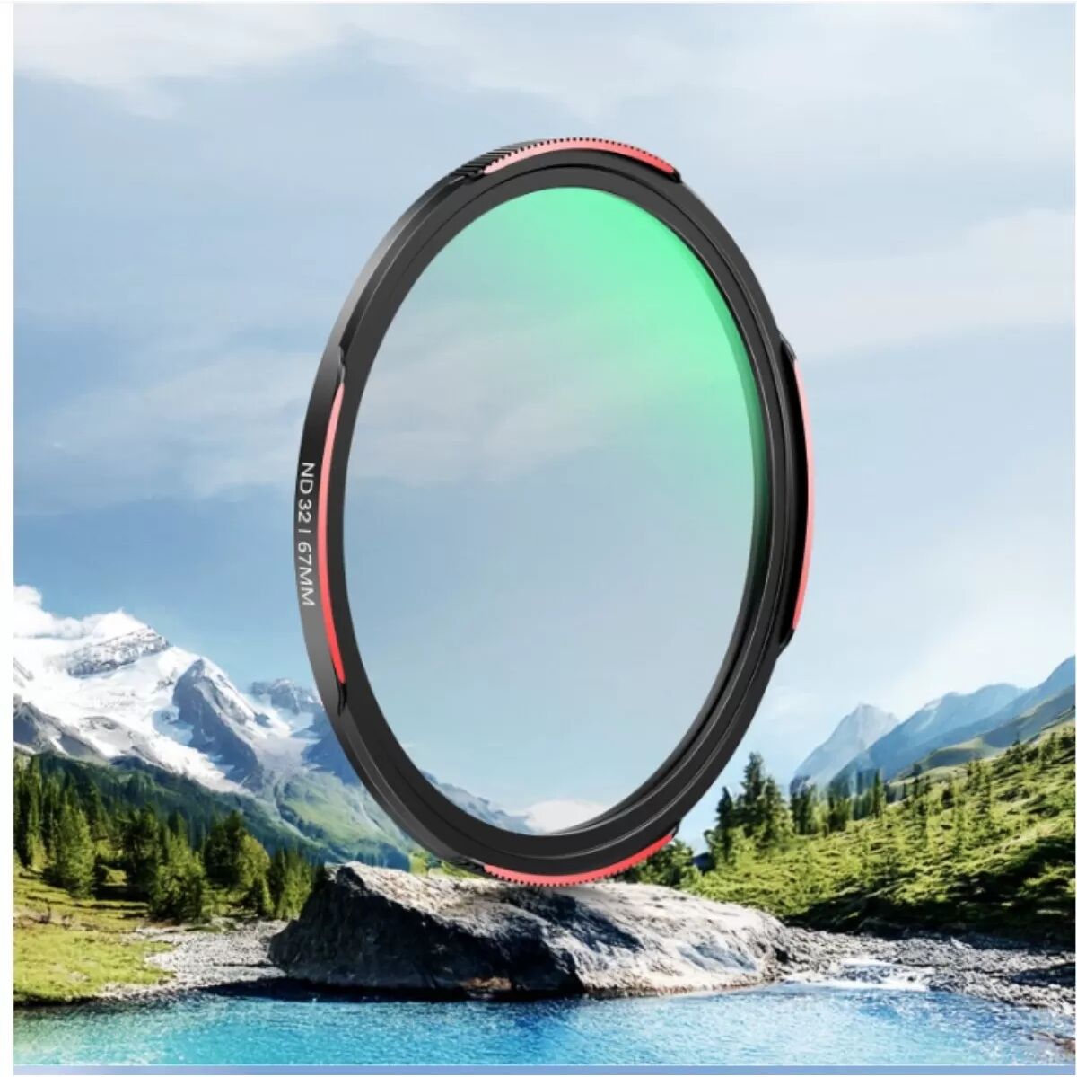 INF Filtre CPL circulaire 67mm pour smartphone et appareil photo, alliage d'aluminium + verre - réduit réflexions, améliore