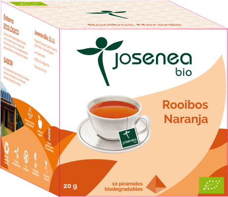 Equisalud Rooibos Naranja Bio 10 Pirámides Ensobradas
