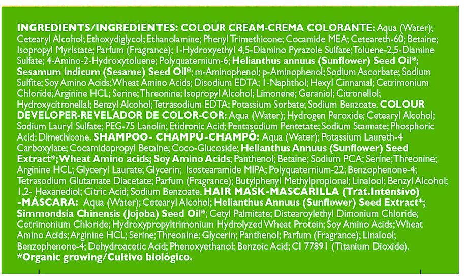 Naturvital Coloursafe tinte permanente #5.5-caoba