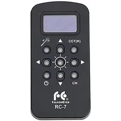 Falcon Eyes LED Fernbedienung RC-7 (Funk), Fernauslöser, Schwarz
