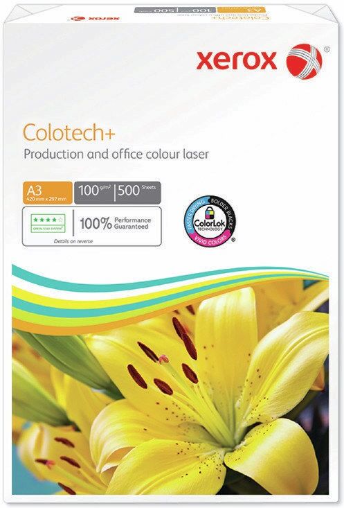 Xerox Colotech+ White Printing Paper A3 (297x420mm) 100gsm - 500 Sheets (003R99006)