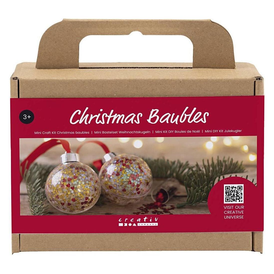 Creativ Company Weihnachtskugeln Pailletten (977580)