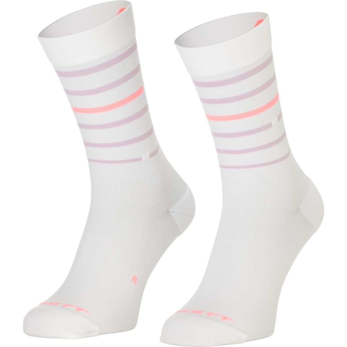 Scott Sock Rings Crew white (0002) L 4250870002424