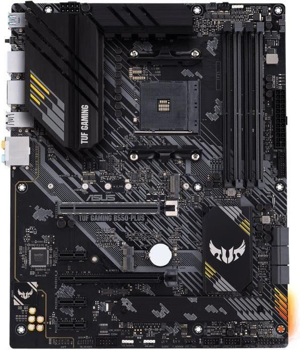 Asus TUF Gaming B550-PLUS Moederbord, AMD B550, Socket AM4, ATX, DDR4-SDRAM, 128 GB, 2,5 Gigabit Ethernet