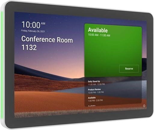 Logitech Tap Scheduler 10.1" Meeting Room Scheduling Panel, White (952-000094)