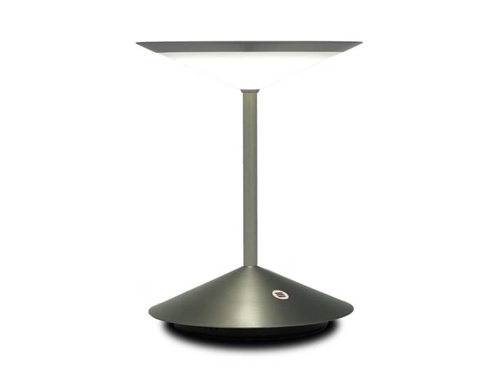 PENTA LIGHT lampe de table NARCISO 2.0 (Gris - métal et PMMA)