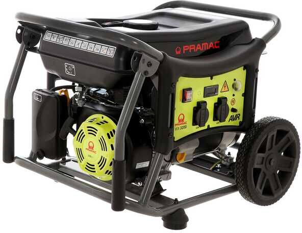 Pramac WX3200 - Generatore di corrente carrellato 2.85 kW - Continua 2.45 kW Monofase