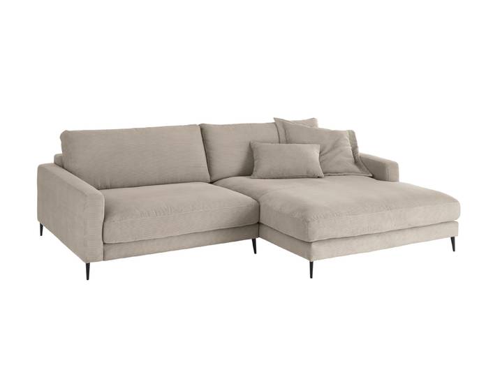 Candy Uptown Feincord Ecksofa 272x190 cm