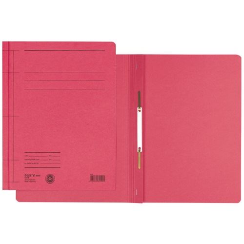 LEITZ 25 Schnellhefter 3000 Karton rot DIN A4