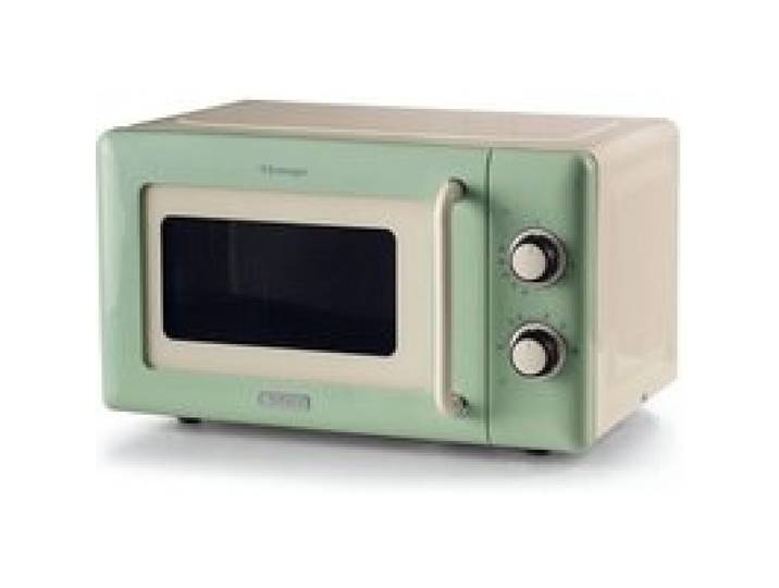 Ariete Forno a Microonde Vintage 3960 20L 800W 6 Livelli Timer Verde