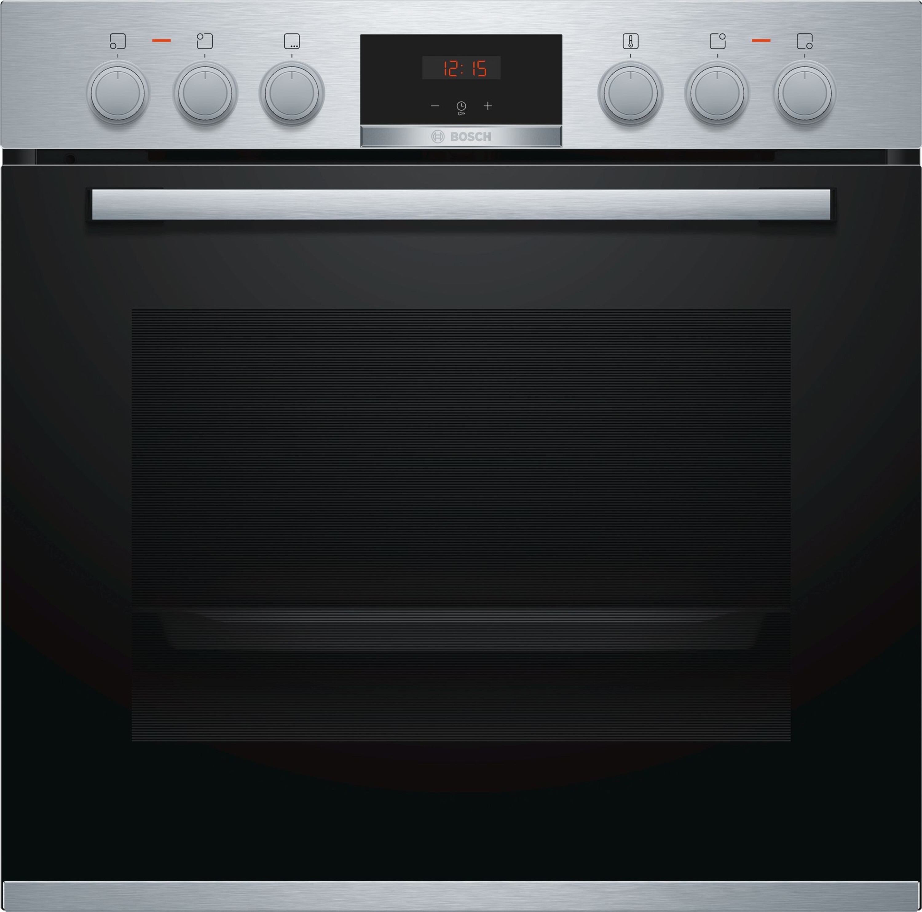 Bosch Serie 4 HEA513BS1, Medium, Elektrischer Ofen, 71 l, 71 l, 275 °C, 275 °C