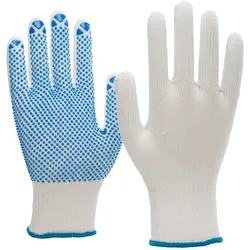 NITRAS® Arbeitshandschuhe 6100 9 weiß