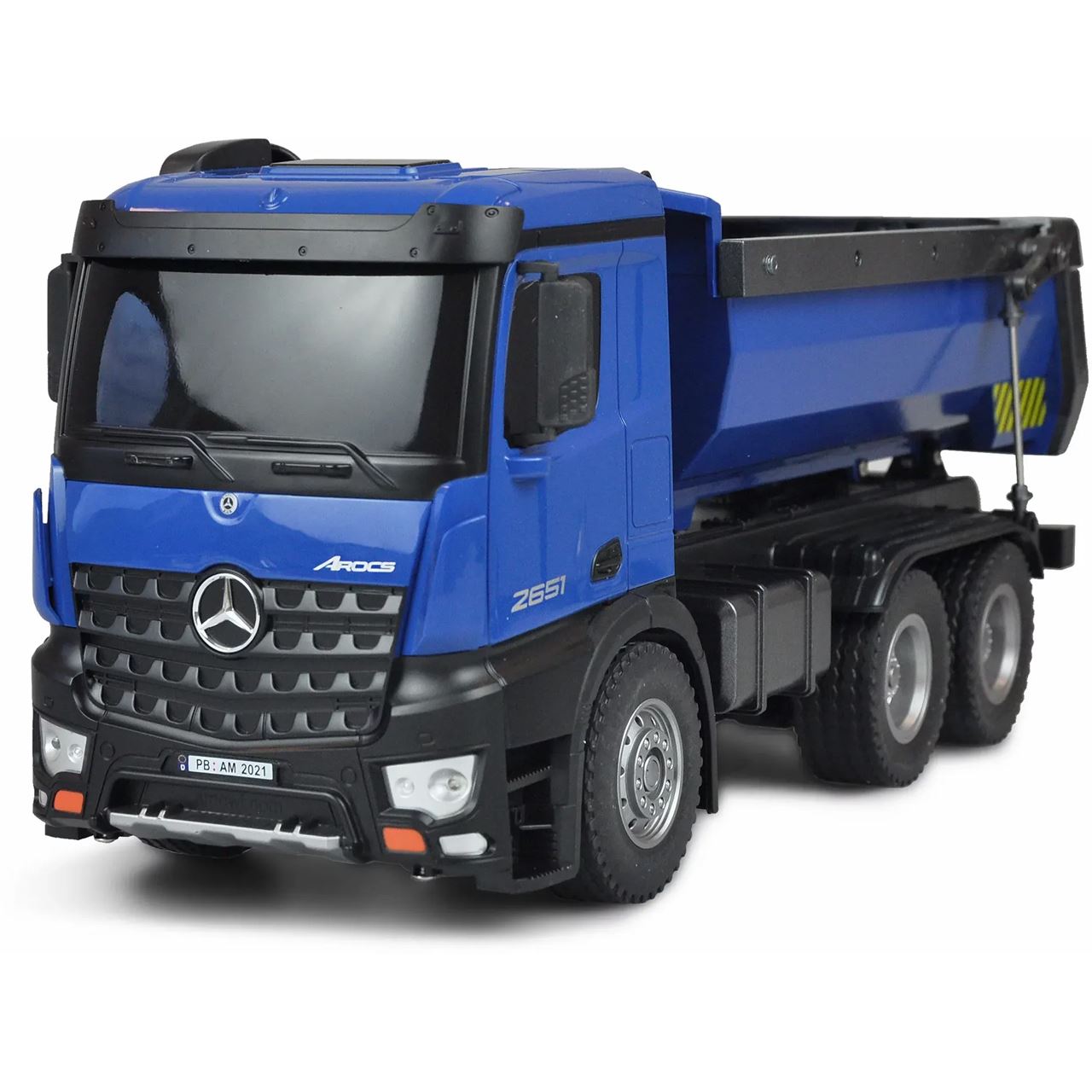 Amewi RC Baustelle LKW Arocs Kipper blau Akku 400mAh/8+