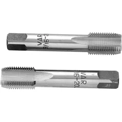 VAR, Gewindeschneider + Gewindebohrer, Pedalgewindebohrer PE-04100-9/16 9/16"x20 mm Set à 2 Stk.