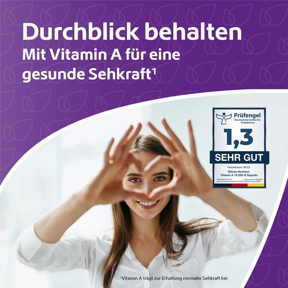 Rhein Nutrition Vitamin A 10.000 I.e. Kapseln 2x 2x120 St